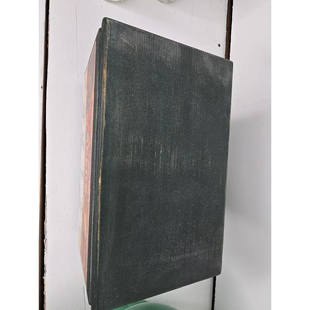Shaker Seeds Wood Box Mount Lebanon, N.Y. Signed
